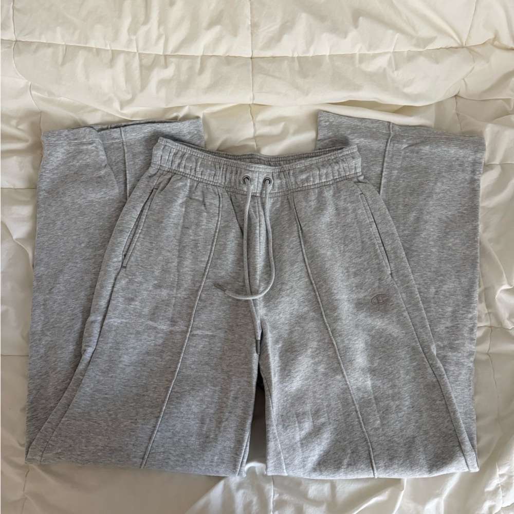 Champion Light Gray Fleece Sweatpants